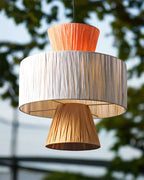 Stylish Raffia Ceiling Lamp for Hall and Living Area