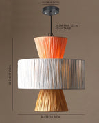 Stylish Raffia Ceiling Lamp for Hall and Living Area