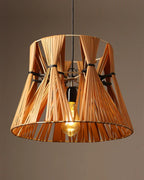 Stylish Raffia Pendant Light for Bedroom and Study Room