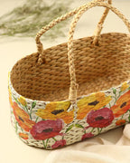 Seagrass Storage Organizer Basket for Gifts, Fruits, and Everyday Home Use