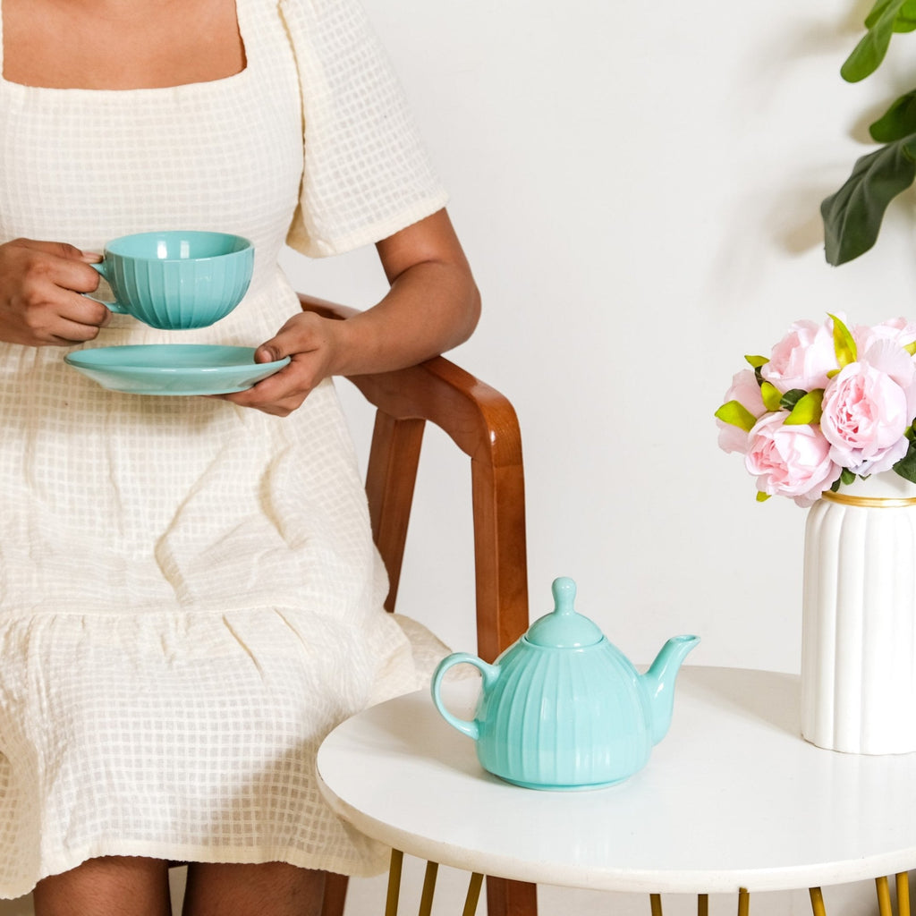 3 Piece Ambrosia Tea Set For 1 Nestasia