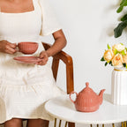 Single Serve Ambrosia Ceramic Tea Set Nestasia
