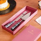 Marble Cake Knife And Server Set Of 2 Nestasia