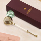 Aroma Stainless Steel Tea Infuser With Push Handle 11x6cm Nestasia