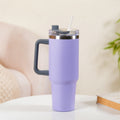 Sipper Bottle With Handle Insulated Leakproof Lilac 1200ml Nestasia