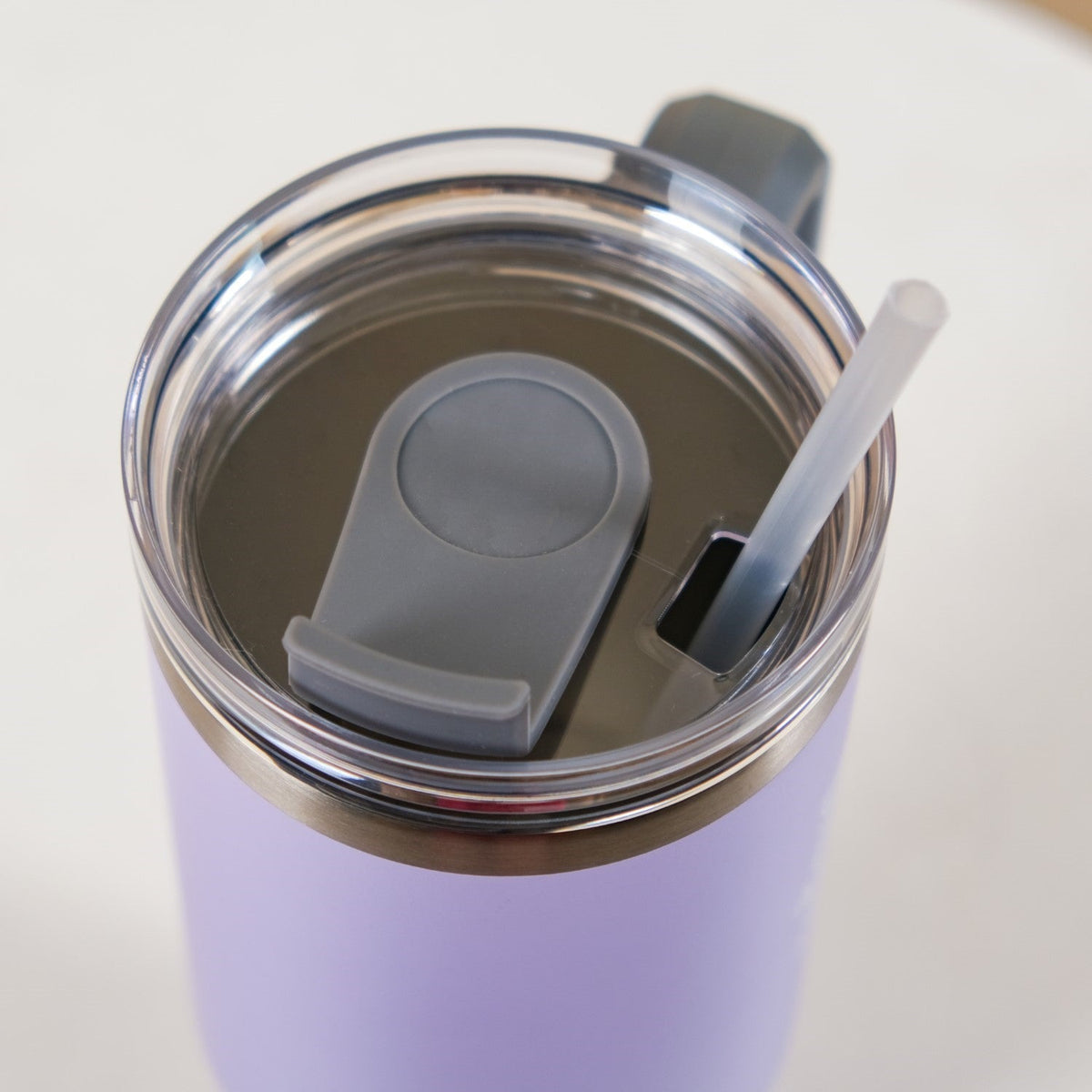 Sipper Bottle With Handle Insulated Leakproof Lilac 1200ml Nestasia