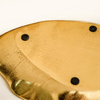Statement Leaf Embossed Large Table Decorative Tray Nestasia