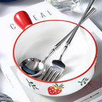Strawberry Bowl With Handle Nestasia