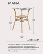 Modern Table and Chair Sets for Living Room and Study Areas