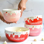 Strawberry Serving Bowl Nestasia
