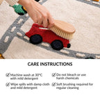 Street Cars Soft Cotton Kids Rug 100cm Nestasia