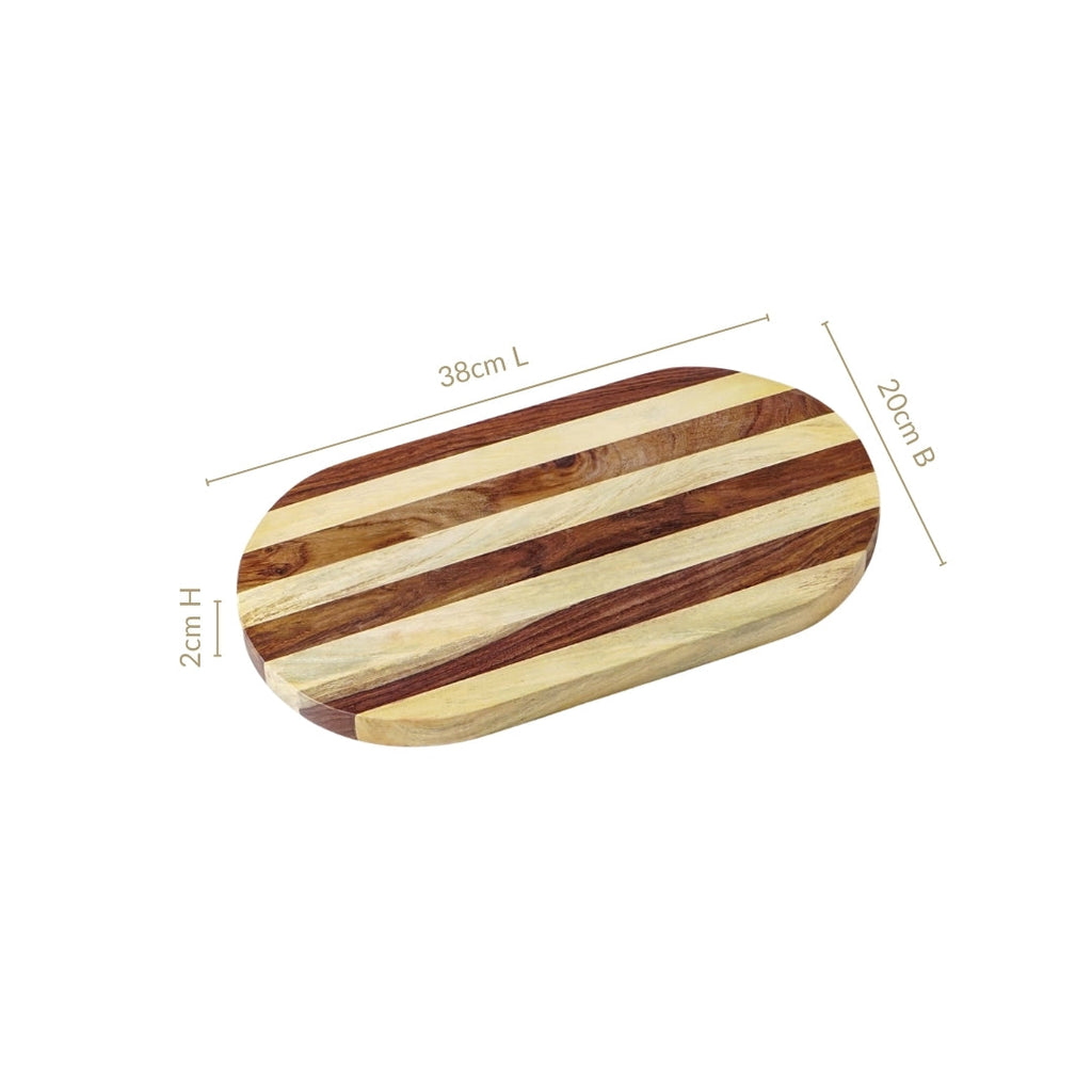 Capsule Serve And Slice Atelier Cheese Serving Platter 38x20cm Nestasia