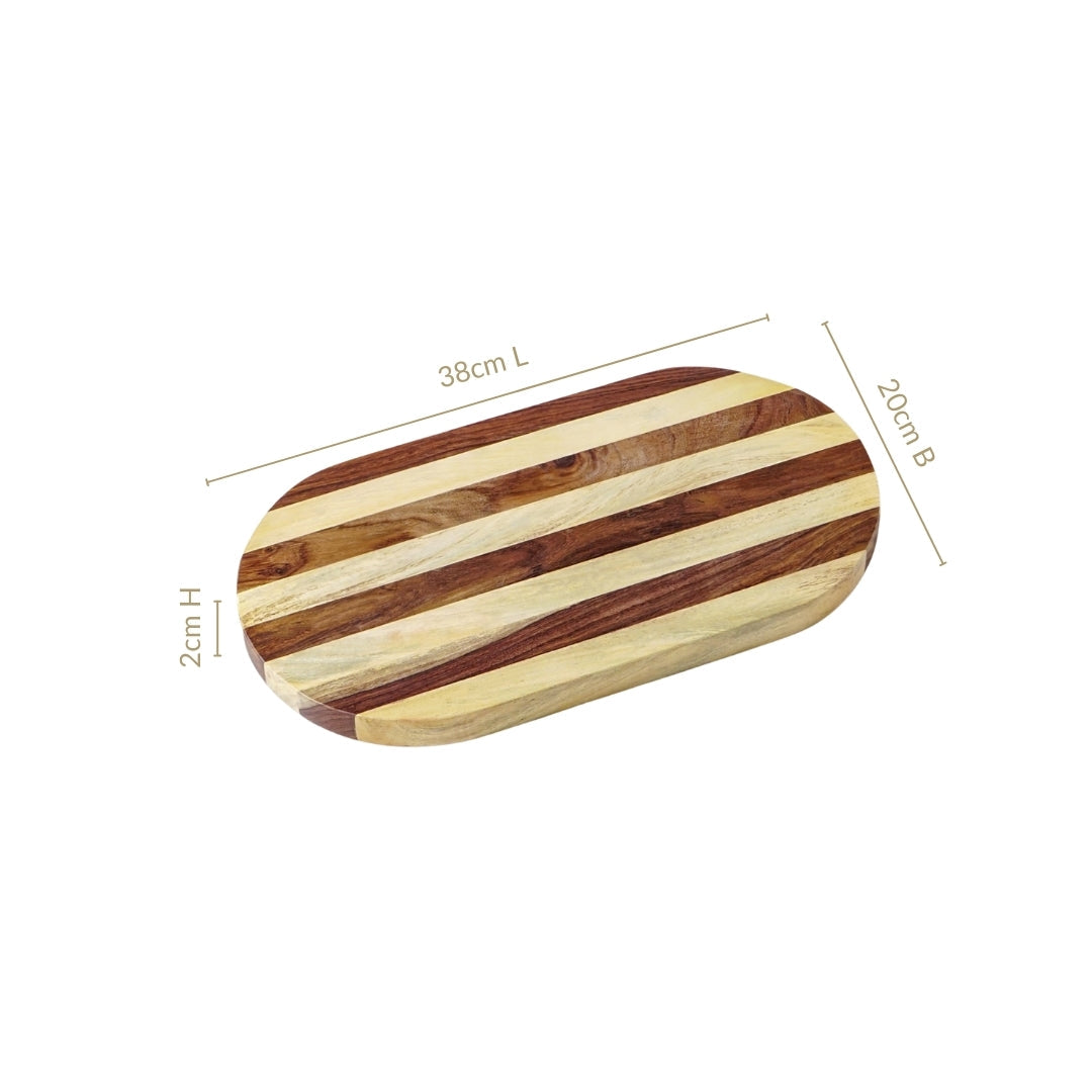 Capsule Serve And Slice Atelier Cheese Serving Platter 38x20cm Nestasia