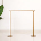 Luxurious Gold Backdrop Frame With Flower Decor 36 Inch Nestasia