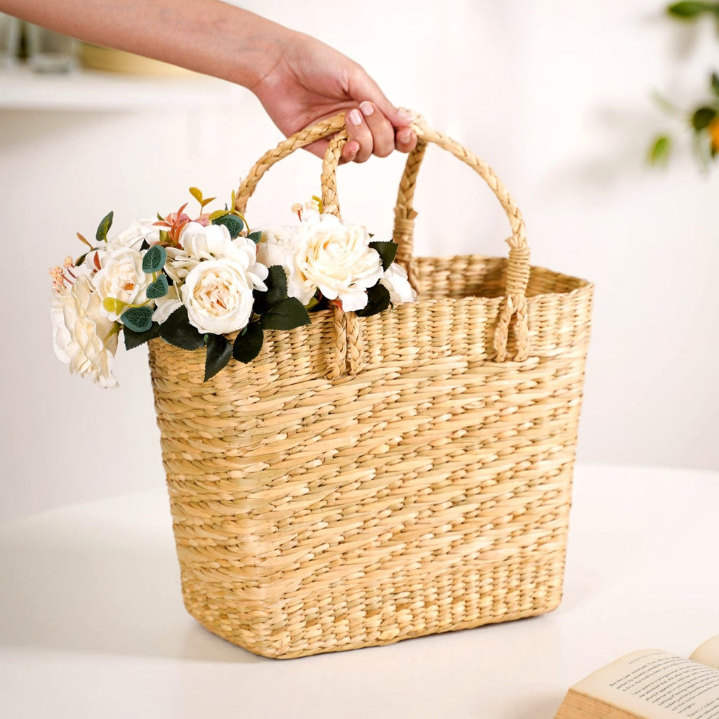 Organic Handwoven Kauna Basket Nestasia