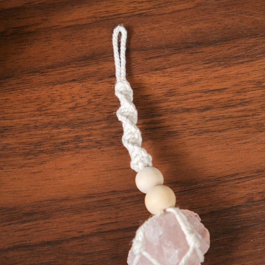 Pink Salt Macrame Wall Hanging Set Of 2 Nestasia