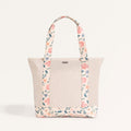 Summer Meadow Large Canvas Zipper Tote Bag Nestasia