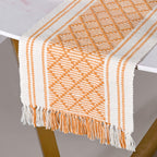 Sunloom Textured Cotton Runner With Fringes 180x33cm Nestasia