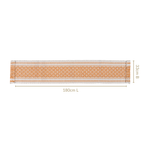 Sunloom Textured Cotton Runner With Fringes 180x33cm Nestasia
