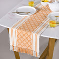 Sunloom Textured Cotton Runner With Fringes 180x33cm Nestasia