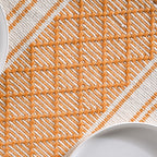 Sunloom Textured Cotton Runner With Fringes 180x33cm Nestasia