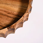 Sunshine Acacia Wood Lazy Susan 5 Inch Nestasia