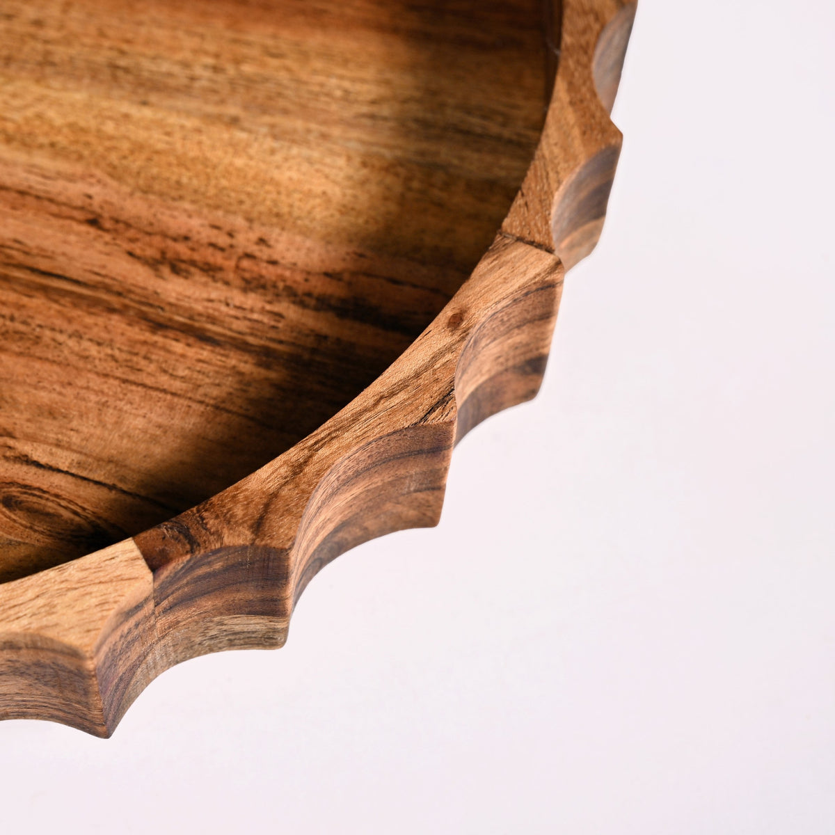Sunshine Acacia Wood Lazy Susan 5 Inch Nestasia