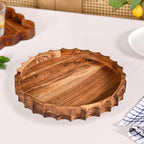 Sunshine Acacia Wood Lazy Susan 5 Inch Nestasia