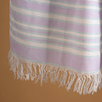 Set Of 2 Unicorn Lavender Super Soft Bamboo Towels Nestasia
