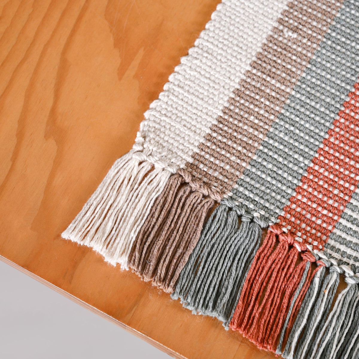 Sustainable Cotton Runner 180x33cm Nestasia