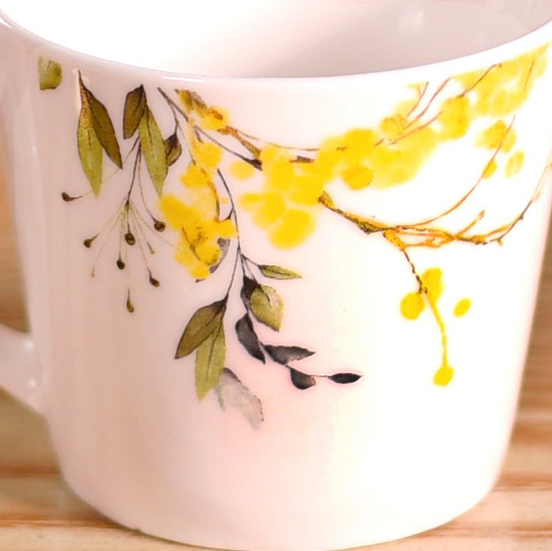 Buttercup Blossom Tea Cup Set Of 6 150ml Nestasia