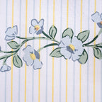 Azzurro Printed Cotton Mat And Napkin Set Of 12 Nestasia