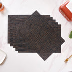 Textured Anti Skid Table Mat Set Of 6 Nestasia