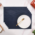 Woven Waterproof Placemat Set Of 6 Nestasia