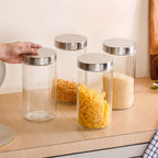 Tall Kitchen Storage Jars Set Of 4 1500ml Nestasia