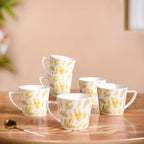 Spring Awakening Ceramic Tea Cup Set of 6 150ml Nestasia