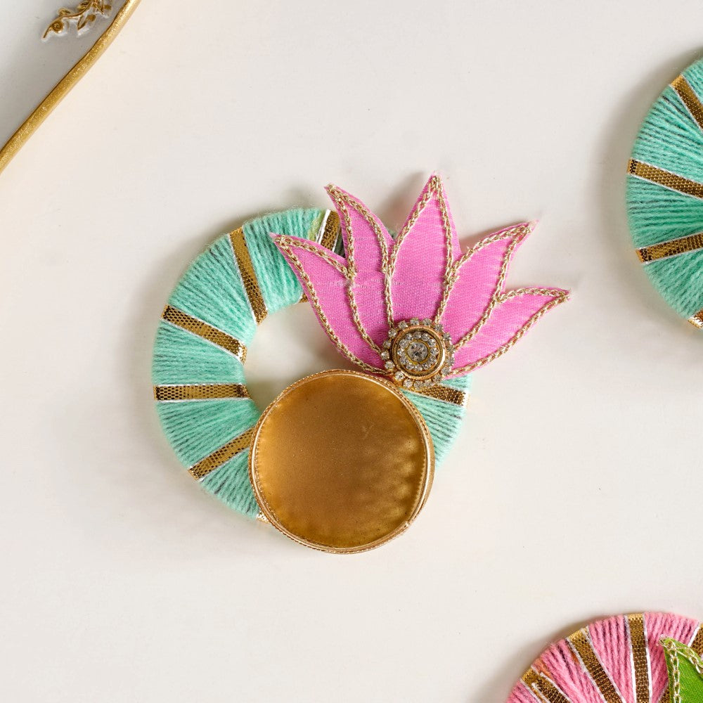 Decorative Festive Tealight Candle Holder Set of 9 Nestasia