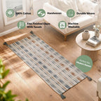 Terracotta Drift Bedside Kitchen Floor Runner 130x50cm Nestasia