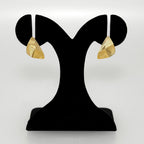 Terrain Stud Earrings Gold Nestasia