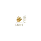 Textured Celtic Knot Studs Nestasia