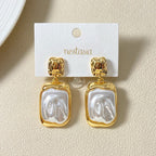 Tidal Bliss Earrings Gold Nestasia