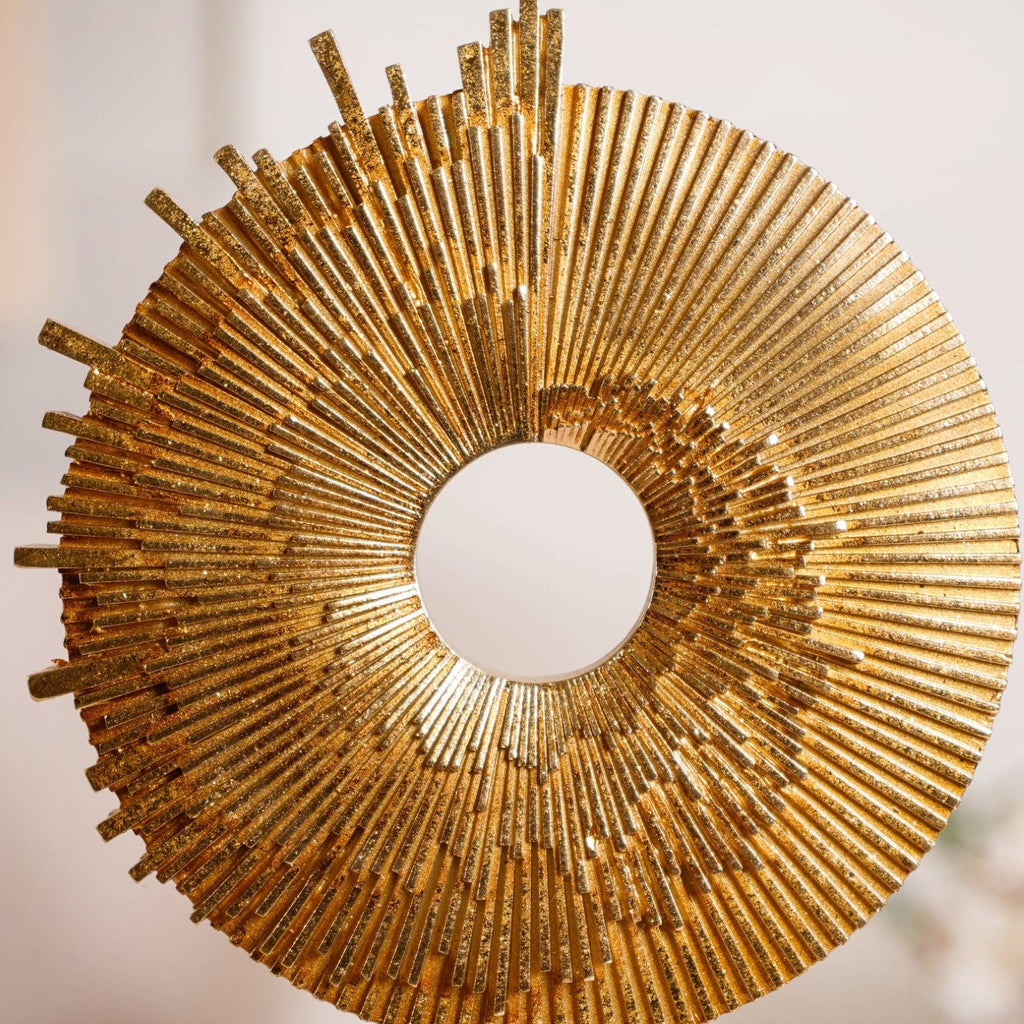 Abstract Ammonite Showpiece For Home Decor Nestasia