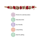 Natural Dried Flowers Door Hanging Nestasia
