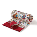 Ethnic Bloom Quilted Cotton Bedcover 250x230cm Nestasia