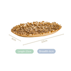 Radiant Floral Decorative Platter Nestasia
