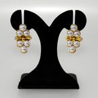 Triad Of Pearls Earrings Nestasia