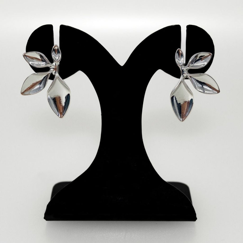 Tropical Grace Earrings Silver Nestasia