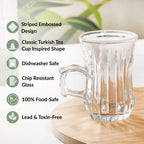 Turkish Tea Cup Set Of 6 150ml Nestasia