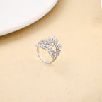 Twilight Wreath Baguette Ring Nestasia