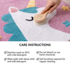 Unicorn Round Floor Mat 100cm Nestasia